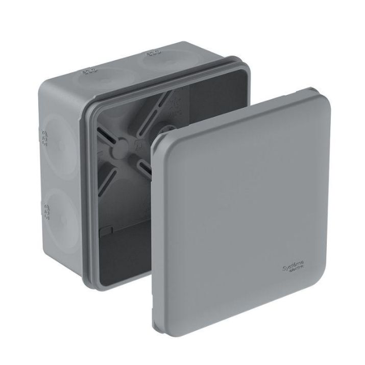 Изображение Коробка распределительная MultiBox IP66 85х85х42 DIY (со стикером) сер. SE IMT351971