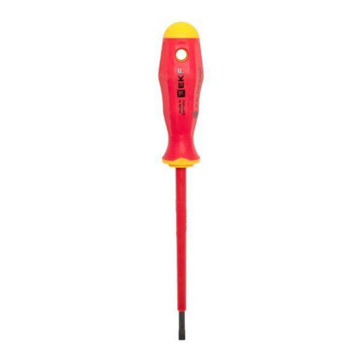 Изображение Отвертка Professional SL4х0.8мм VDE 1000В EKF sl-4-0.8-pro-in