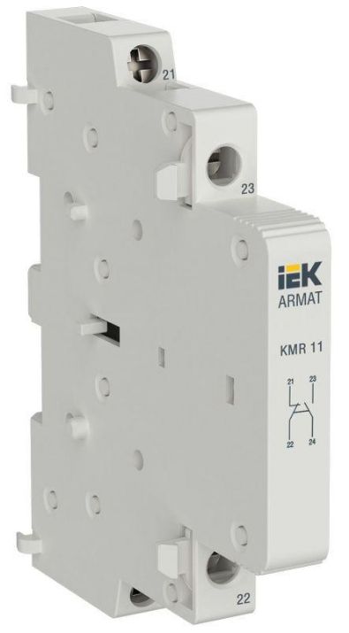 Изображение Контакт дополнительный для KMR 1НО 1НЗ ARMAT IEK AR-AUX-SCR-11-240-415