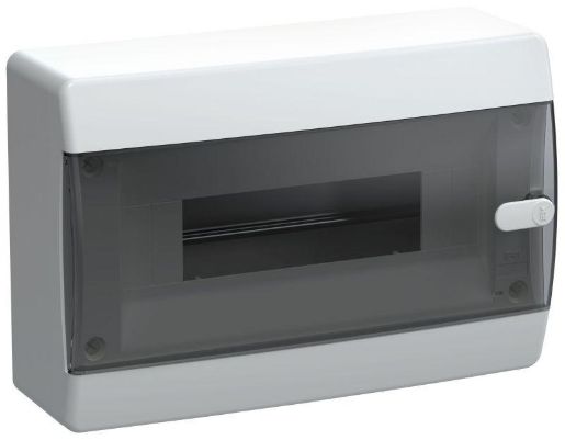 Изображение Корпус пластиковый ЩРН-П-12 IP41 черн. прозр. дверь UNION Compact IEK UIC-KP12-N-12-41-K01