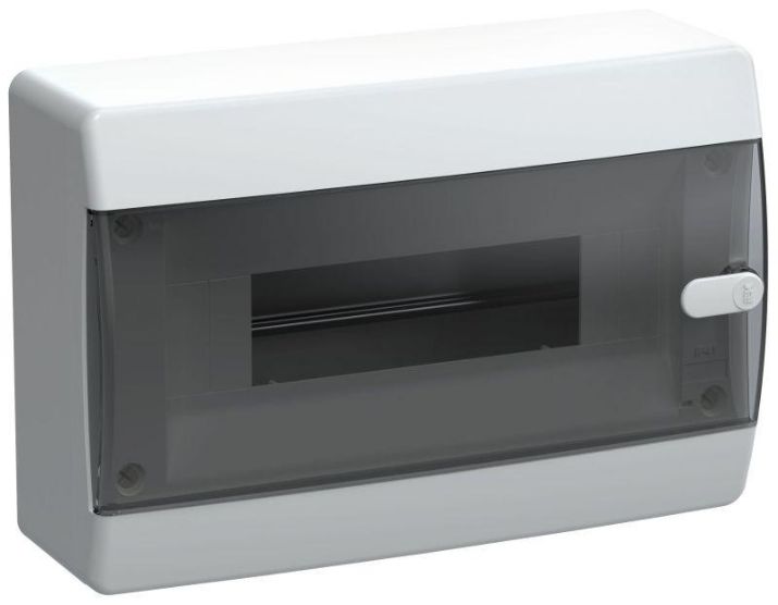 Изображение Корпус пластиковый ЩРН-П-12 IP41 черн. прозр. дверь UNION Compact IEK UIC-KP12-N-12-41-K01