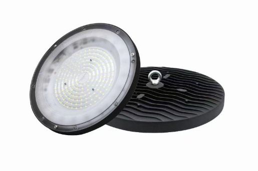 Изображение Светильник светодиодный UFO LITE 150Вт 5000К IP65 13000лм d290х80 200-250В ДСП промышленный подвесной черн. GAUSS 821534315