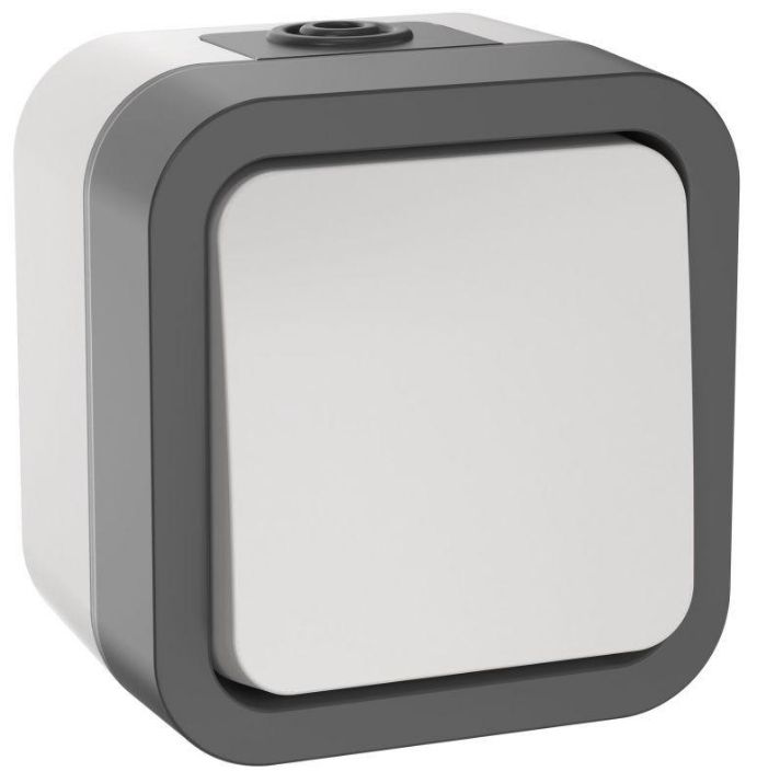 Изображение Переключатель 1-кл. ОП TORS 10А IP55 TS201 бел. IEK TS-V10-0-10-55-K41