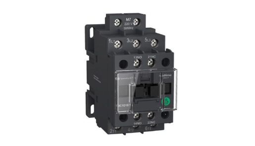 Изображение Контактор MC1D 3п 9А кат. 220В AC 1НО+1НЗ SE MC1D09M7