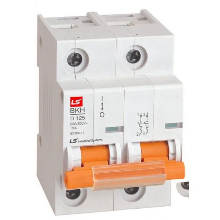 Изображение Выключатель автоматический модульный 2п C 63А BKH LS Electric 061205968B