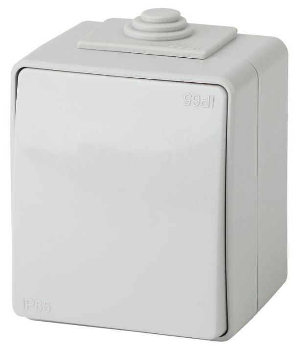 Изображение Переключатель 1-кл. ОП Эра Эксперт 10А IP65 11-1603-03 250В 10AX сер. Эра Б0035975