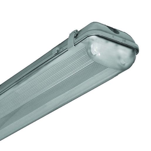 Изображение Светильник Nord 236 LED-10 IP65 1275х165х110мм УХЛ2 промышленный накладной/подвесной матов. рассеив. под LED-лампу Ксенон 0160236303-01
