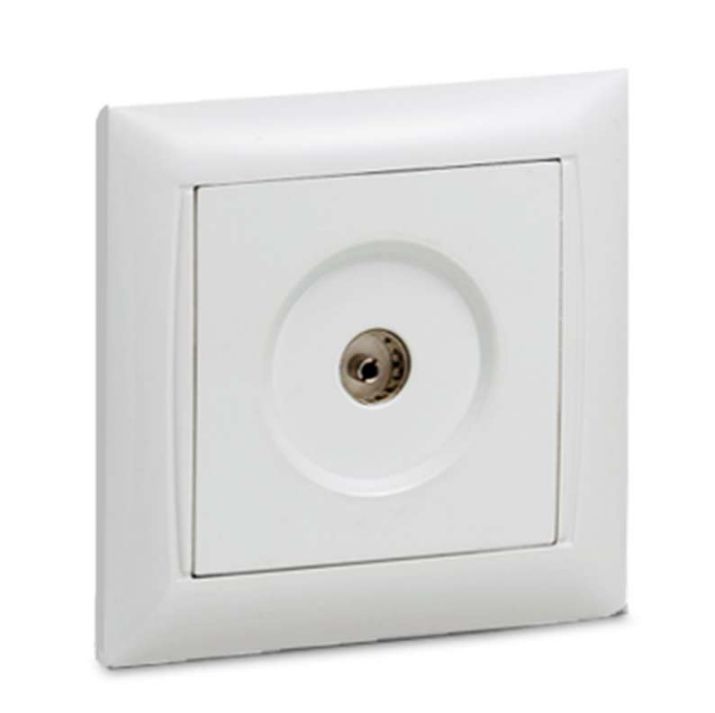 Изображение Розетка телевизионная TV СП Valenzo 6027 16А IP20 бел. ASD / IN HOME 4690612006413