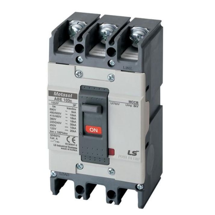 Изображение Выключатель автоматический 3п 60А 22/18кА ABN103c 380/415В LS Electric 131008200