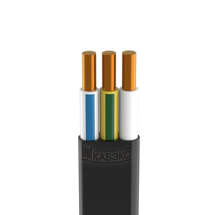 Изображение Кабель ВВГ-Пнг(А)-LS 3х2.5 ОК (N PE) 0.66кВ (м) Кабэкс ТХМ00375262