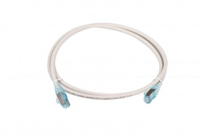 Изображение Патч-корд PC-LPM-STP-RJ45-RJ45-C6-1.5M-LSZH-GY F/UTP экранир. кат.6 LSZH 1.5м сер. Hyperline 42374