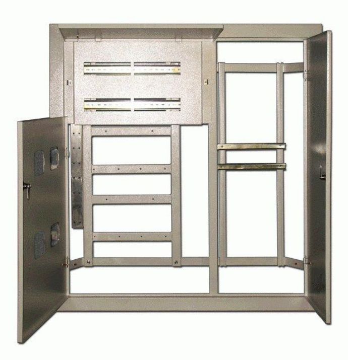 Изображение Корпус этажный ЩЭ-4-А 1000х950х150 9мод. на кв. IP31 метал. DEKraft 30703DEK