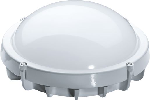 Изображение Светильник светодиодный 94 827 NBL-R1-8-4K-WH-IP65-LED 8Вт 4000К IP65 560лм ЖКХ круг алюм. бел. (аналог НПП 1301) Navigator 94827