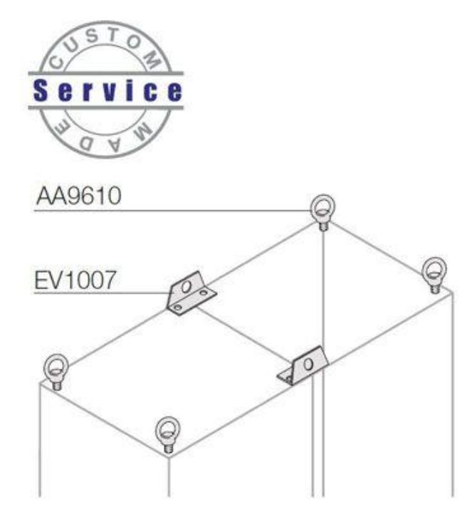 Изображение Комплект петель для подъема шкафа (уп.4 шт) ABB AA9610