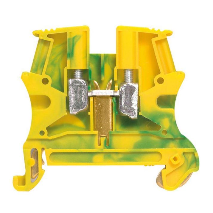 Изображение Блок клеммный Viking3 10х10мм жел/зел. Leg 037173
