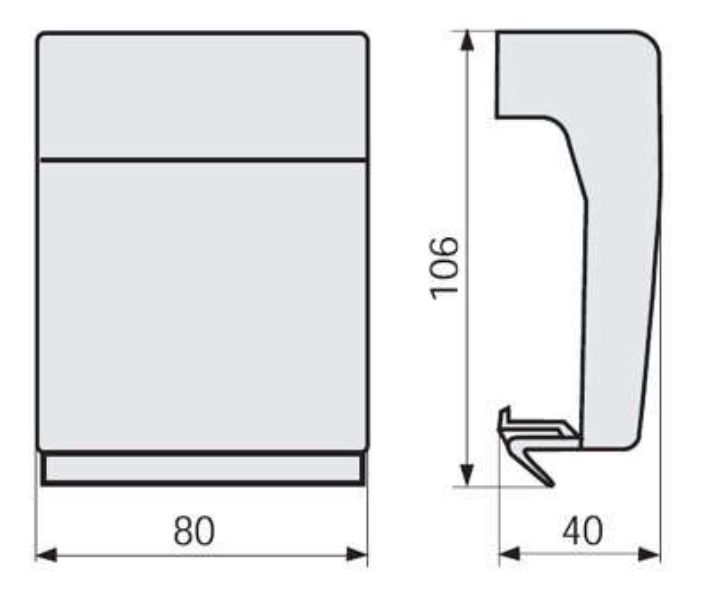 Изображение Тройник для канал-плинтуса DBN B корич. DKC 03264