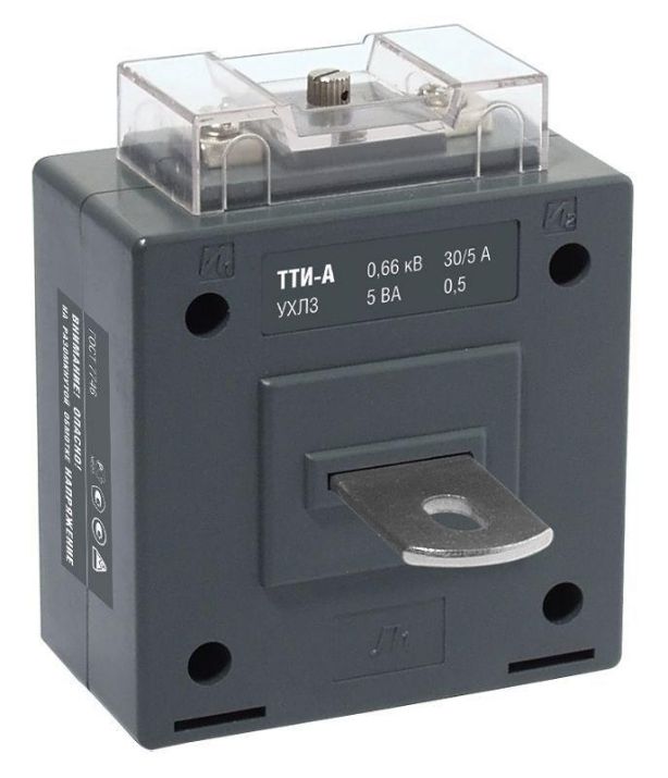 Изображение Трансформатор тока ТТИ-А 100/5А кл. точн. 0.5S 5В.А IEK ITT10-3-05-0100