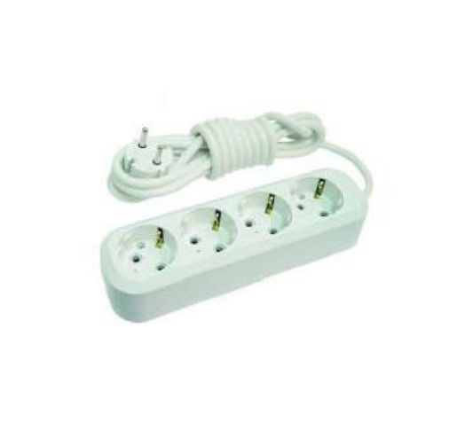 Изображение Удлинитель 4х5м с заземл. 16А IP20 Makel MGP154