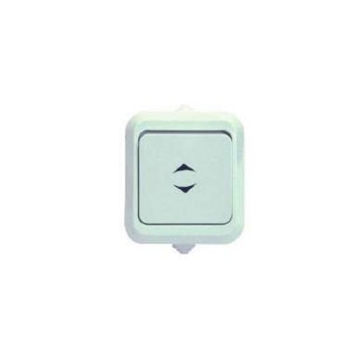 Изображение Переключатель проходной 1-кл. ОП 10А IP44 п/герм. бел. Makel 18303