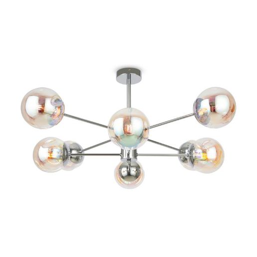 Изображение Светильник Hubble 60Вт E27х8 IP20 подвесной Freya FR5223PL-08CH