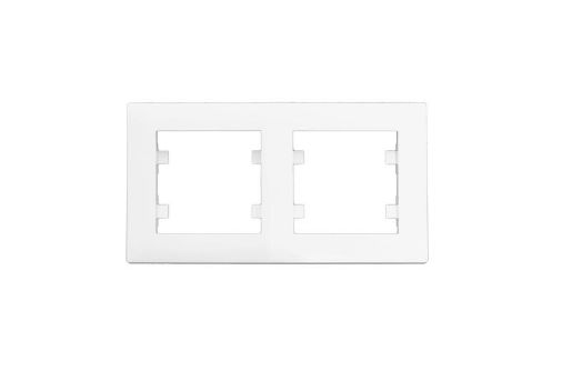 Изображение Рамка 2-м Karea RIZZ бел. Makel 88001702