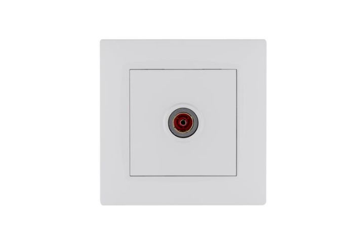 Изображение Розетка TV проходная Karea RIZZ бел. Makel 88001007
