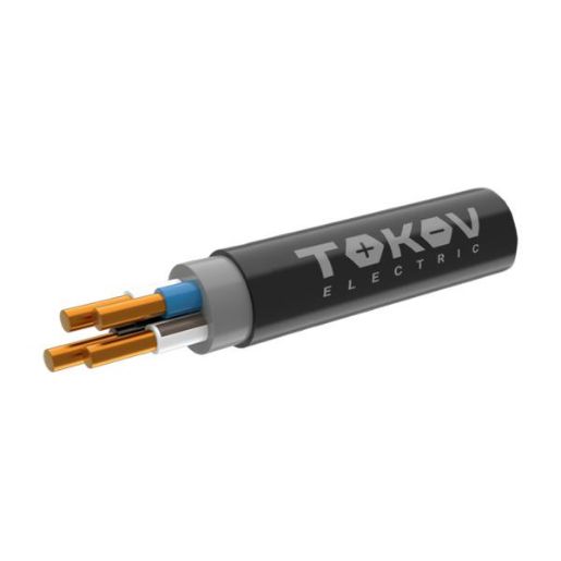 Изображение Кабель TOKOV ELECTRIC ППГнг(А)-HF 4х1.5 ОК (N) 0.66кВ (м) ТХМ00409117