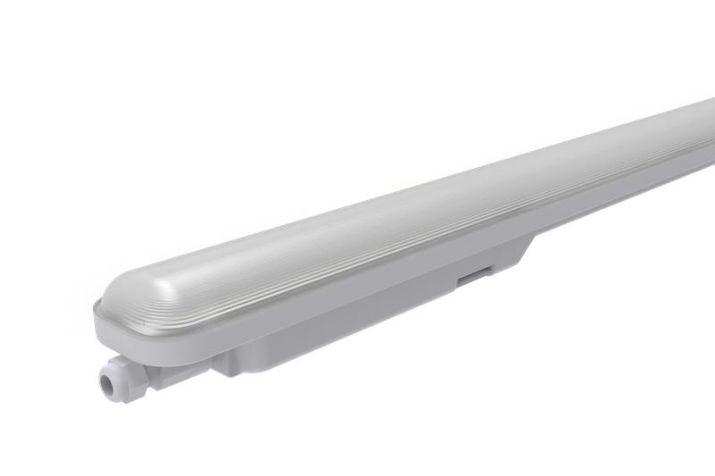 Изображение Светильник светодиодный ДСП WP 02 C OP 840 L1500 1500х72х72мм 48Вт 4000К IP65 пылевлагозащ. бел. Русский Свет 15070223185