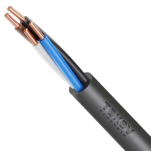 Изображение Кабель TOKOV ELECTRIC ВВГнг(А)-LS 4х1.5 ОК (N) 0.66кВ (м) УТ000028402