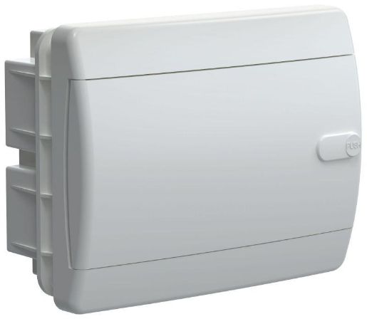 Изображение Корпус пластиковый ЩРВ-П-8 IP41 бел. дверь UNION Compact IEK UIC-KP13-V-08-41-K01