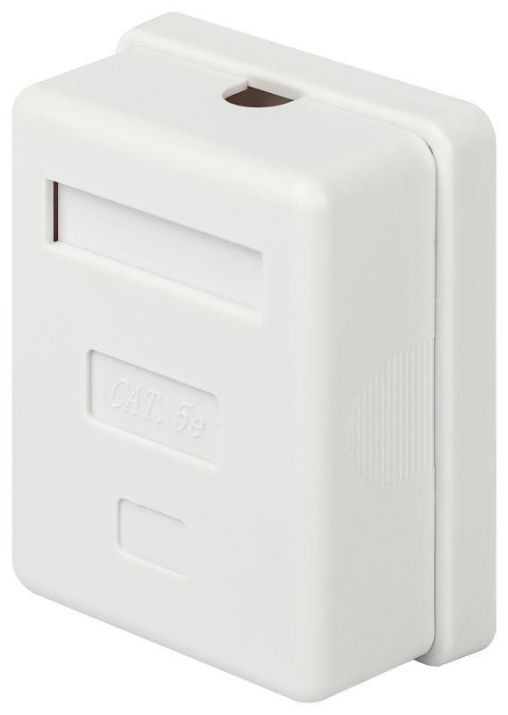 Изображение Розетка компьютерная 1-м RJ45 кат.5E экранир. Эра Б0056903