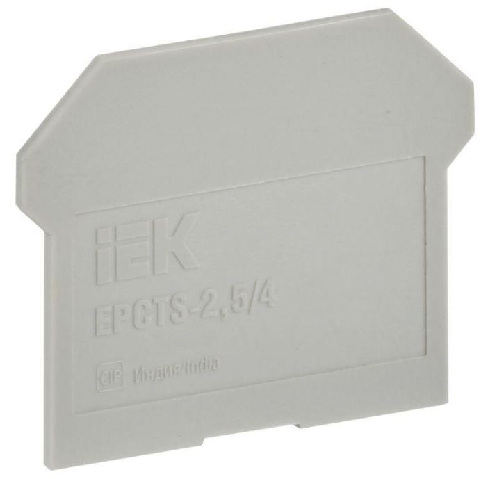 Изображение Заглушка ARMAFIX для CTS 2.5/4кв.мм сер. IEK YCT10-00-K03-002-ZGL