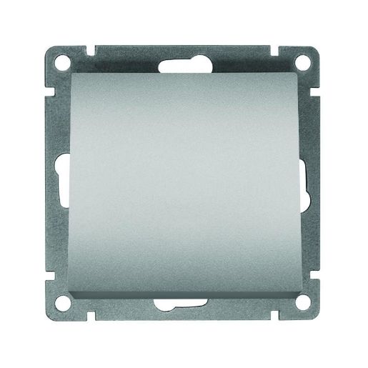 Изображение Выключатель 1-кл. СП Афина 10А IP20 механизм серебр. Universal A0021-S