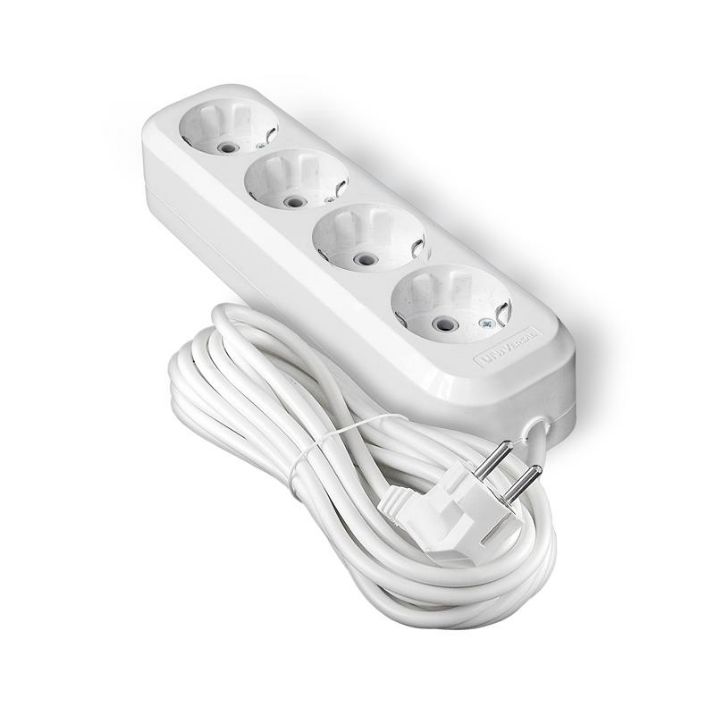 Изображение Удлинитель 4х5м с заземл. IP20 Е-304А ПВС 3х1.5 Universal 1731