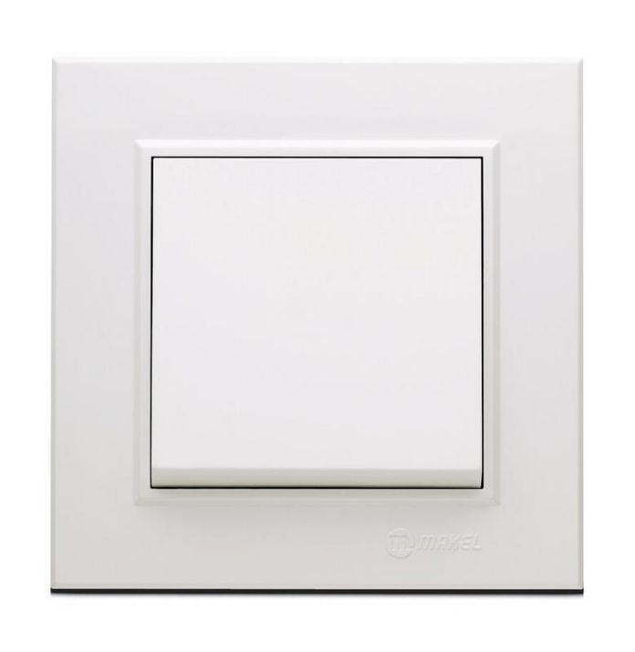 Изображение Выключатель 1-кл. СП Karea 10А IP20 бел. Makel 56001001