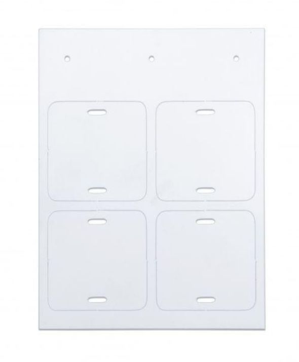 Изображение Маркировка для кабеля квадрат 55/55 (уп.40шт) DKC CIC55554SQW