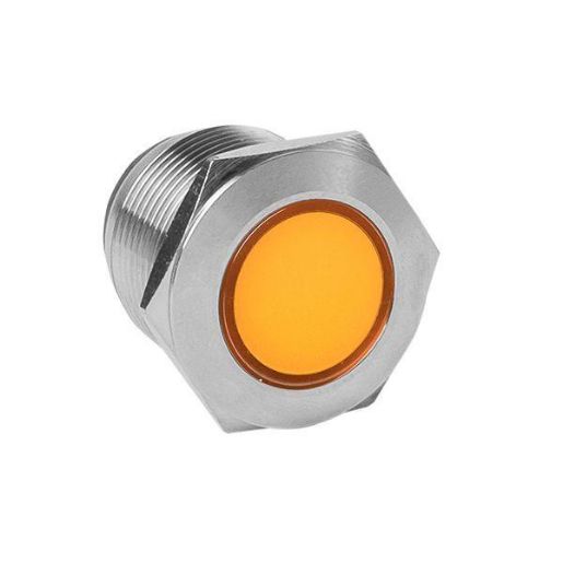 Изображение Лампа сигнальная S-Pro67 19мм желт. 230В EKF s-pro67-331
