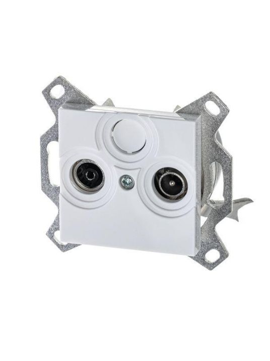 Изображение Розетка телевизионная оконечная TV/R Levit бел. ABB 2CHH083503A6003
