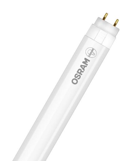 Изображение Лампа светодиодная SUBSTITUBE Basic T8 18W/830 18Вт T8 линейная 3000К тепл. бел. G13 1440лм 220-240В 1200мм двухсторон. прям. вкл. (замена 36Вт) OSRAM 4058075377523