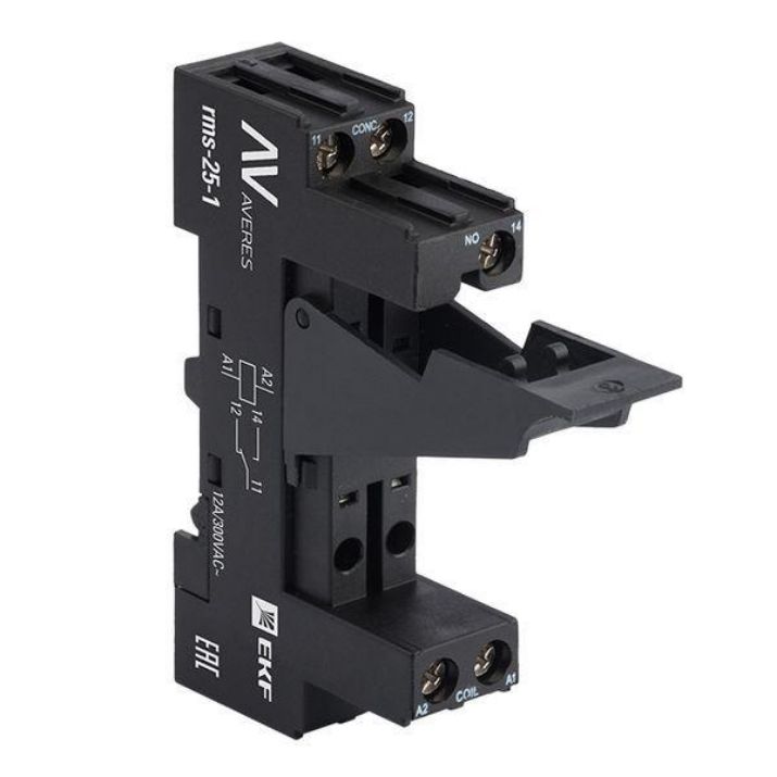 Изображение Разъем для реле РM slim 25/1 AVERES EKF rms-25-1