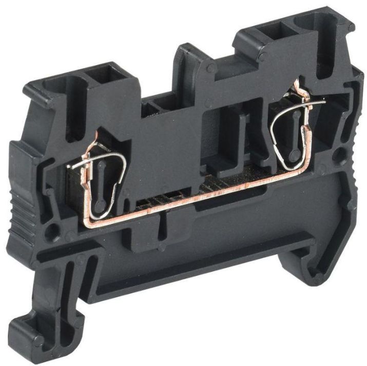Изображение Клемма пружинная КПИ 2в-2.5 31А черн. IEK YZN11-002-K02