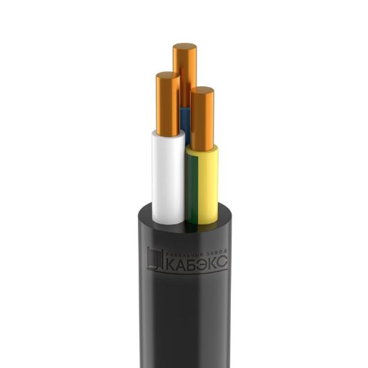 Изображение Кабель ВВГнг(А)-LS 3х2.5 ОК (N PE) 0.66кВ (м) Кабэкс ТХМ00130579