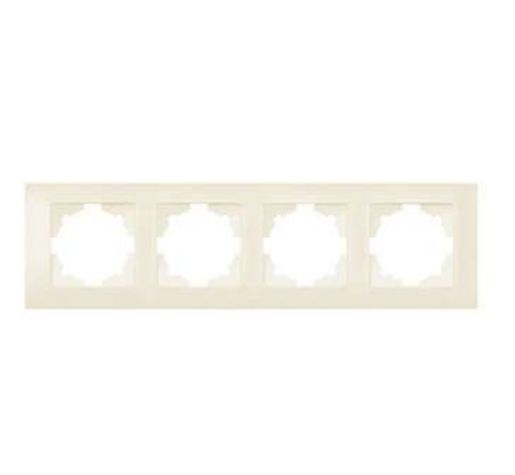 Изображение Рамка 4-м Cosmo крем. ABB 612-010300-228