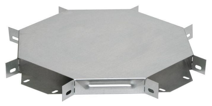 Изображение Ответвитель для лотка 100х200мм Х-образ. HDZ IEK CLP1X-100-200-M-HDZ