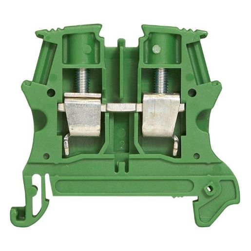 Изображение Клеммник Viking3 4мм пласт. осн. зел. Leg 037177