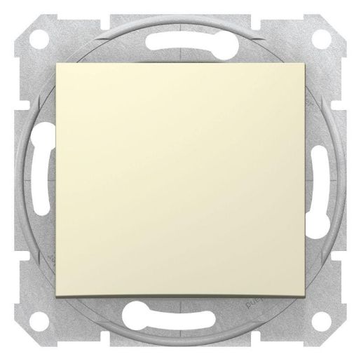 Изображение Выключатель 1-кл. СП Sedna 10А IP20 (сх. 1) 250В механизм беж. SchE SDN0100147