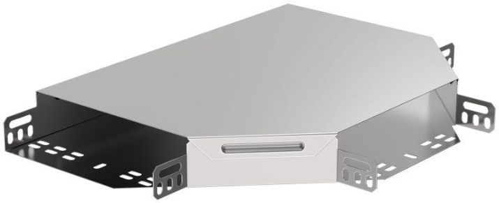 Изображение Ответвитель для лотка Т-образ. горизонт. 200х50 с кр. IEK CLP1T-050-200