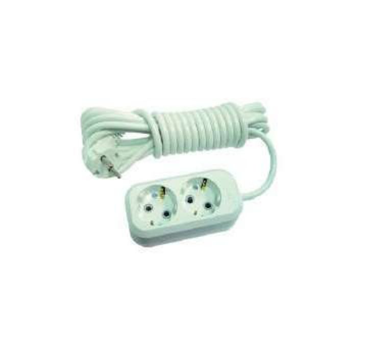 Изображение Удлинитель 2х5м с заземл. 16А IP20 Makel MGP114