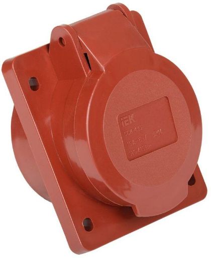 Изображение Розетка встраиваемая 16А 3P+E+N 380В IP44 ССИ-415 IEK PSR42-016-5