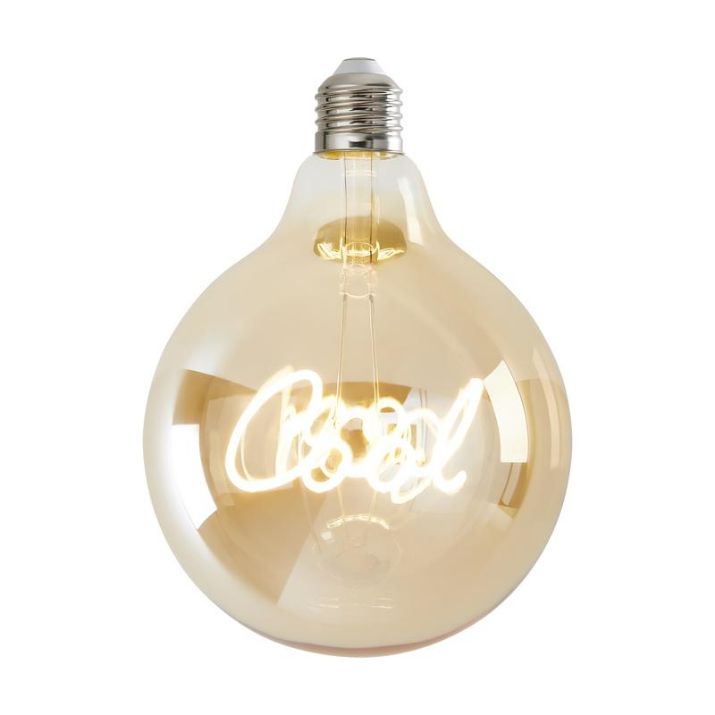 Изображение Лампа светодиодная филаментная Loft 271 G125 4Вт 2500К E27 Voltega 8554